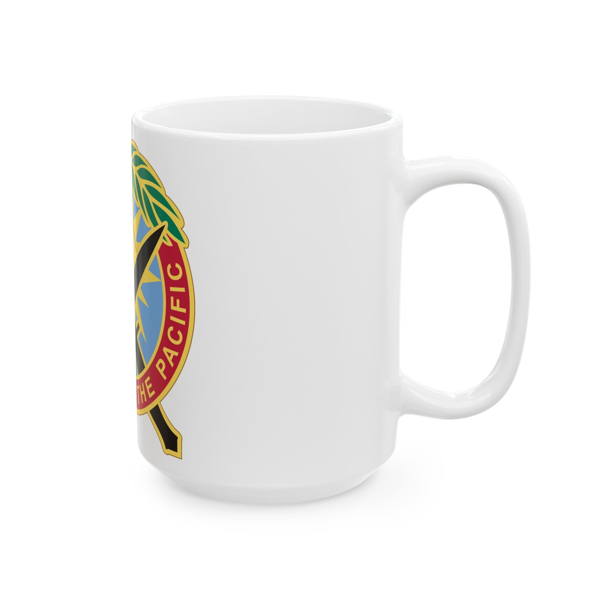 Special Operations Command Pacific 2 (U.S. Army) White Coffee Mug-The Sticker Space