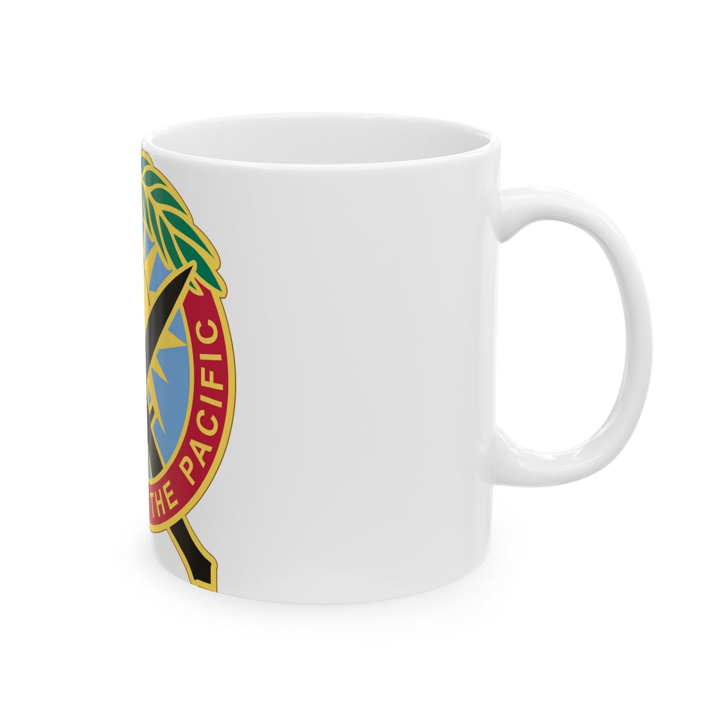 Special Operations Command Pacific 2 (U.S. Army) White Coffee Mug-The Sticker Space