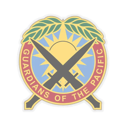 Special Operations Command Pacific 2 (U.S. Army) STICKER Vinyl Kiss-Cut Decal 3 Inch Transparent - The Sticker Space