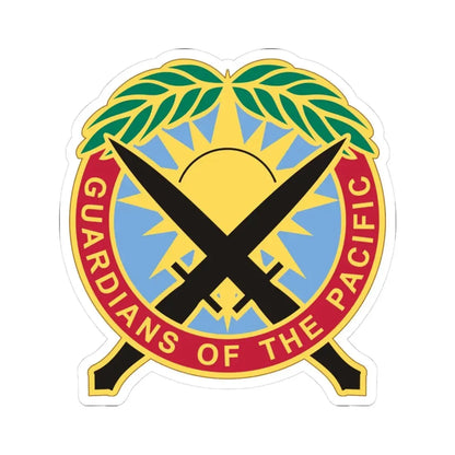 Special Operations Command Pacific 2 (U.S. Army) STICKER Vinyl Kiss-Cut Decal 3 Inch White - The Sticker Space