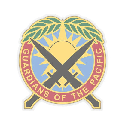 Special Operations Command Pacific 2 (U.S. Army) STICKER Vinyl Kiss-Cut Decal 4 Inch Transparent - The Sticker Space