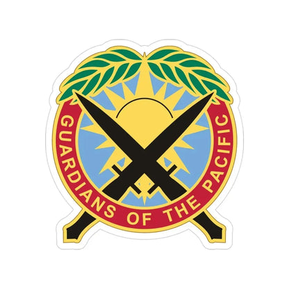 Special Operations Command Pacific 2 (U.S. Army) Transparent STICKER Die-Cut Vinyl Decal 3 Inch - The Sticker Space