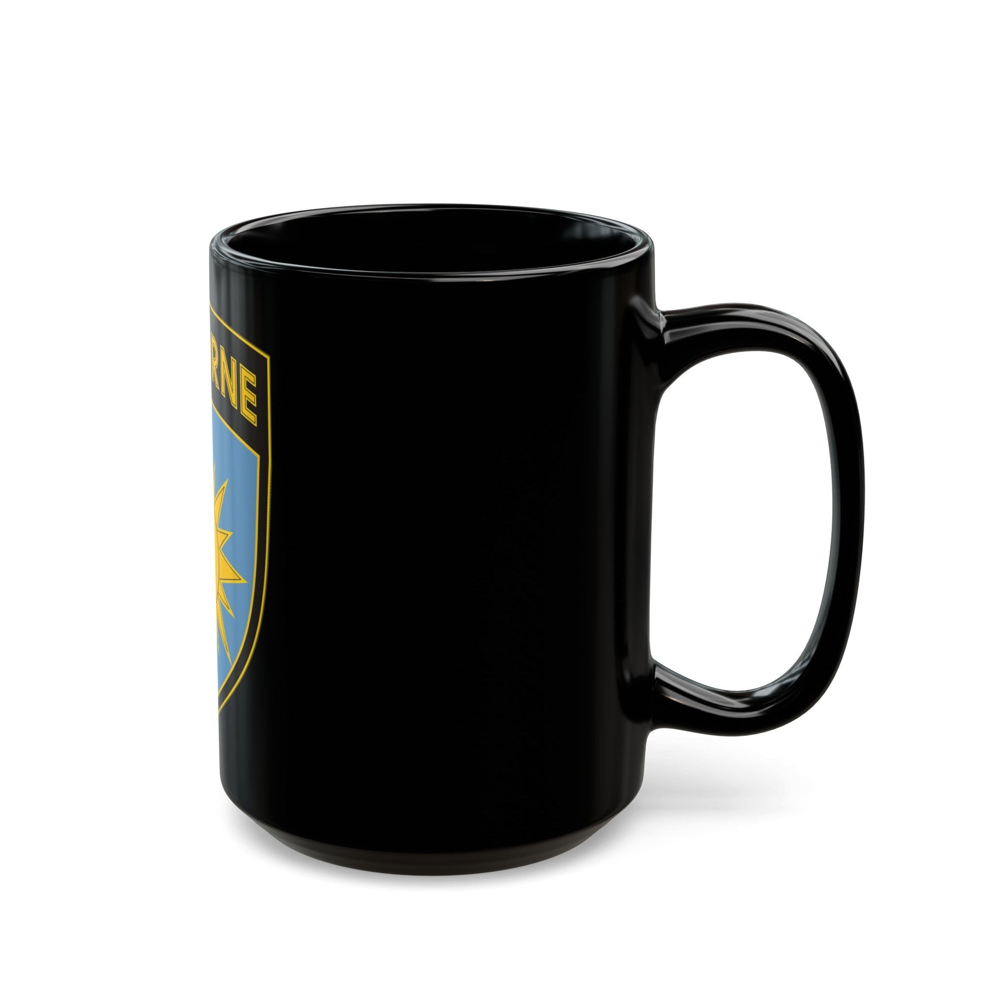 Special Operations Command Pacific 3 (U.S. Army) Black Coffee Mug-The Sticker Space