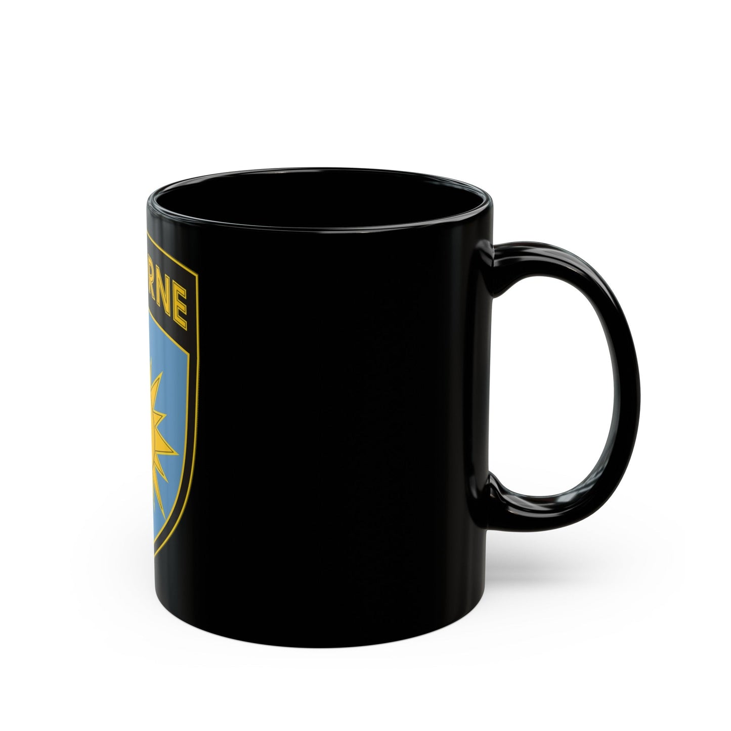 Special Operations Command Pacific 3 (U.S. Army) Black Coffee Mug-The Sticker Space