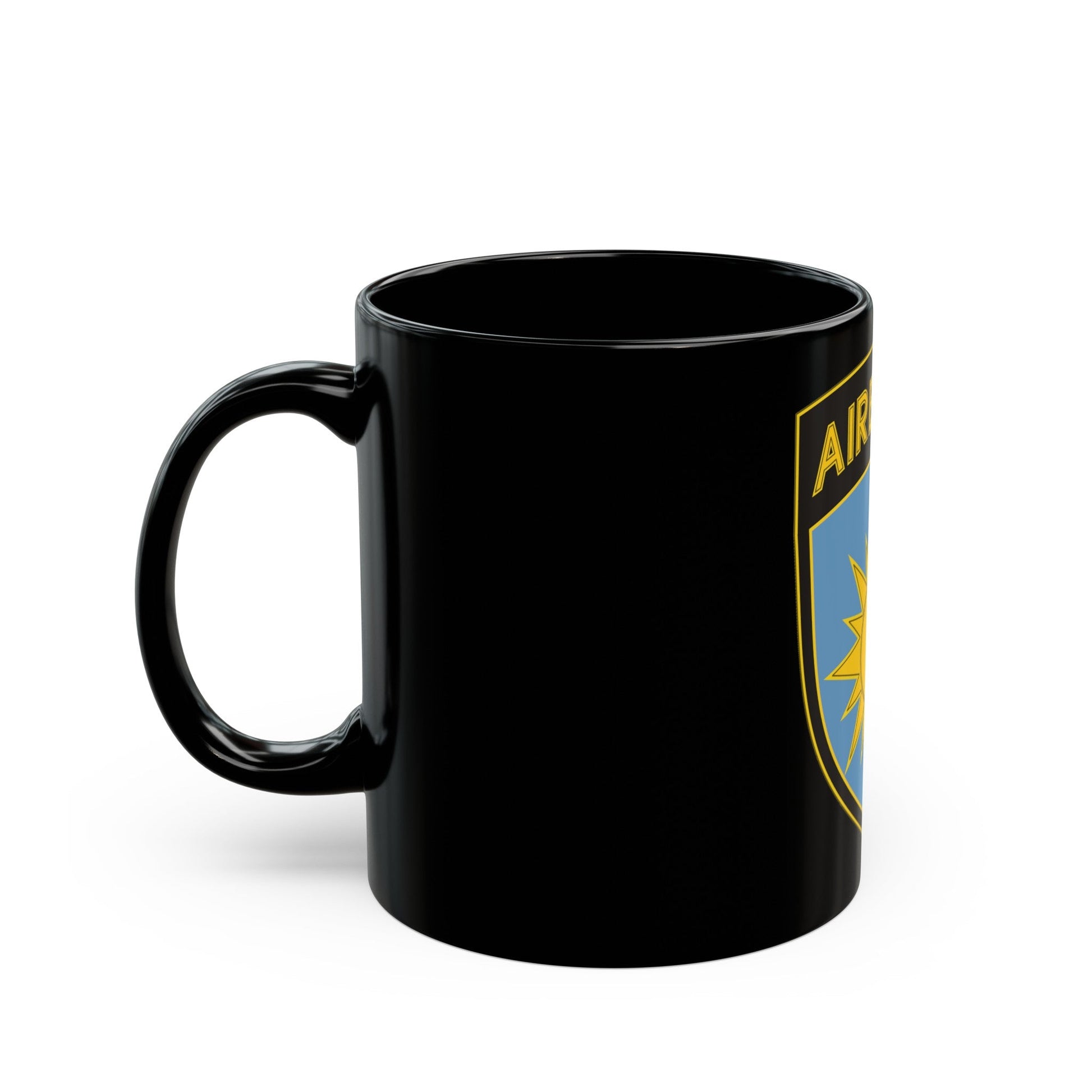 Special Operations Command Pacific 3 (U.S. Army) Black Coffee Mug-The Sticker Space