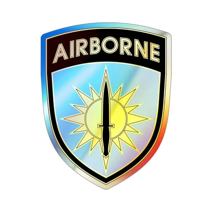 Special Operations Command Pacific 3 (U.S. Army) Holographic STICKER Die-Cut Vinyl Decal 5 Inch Holographic - The Sticker Space