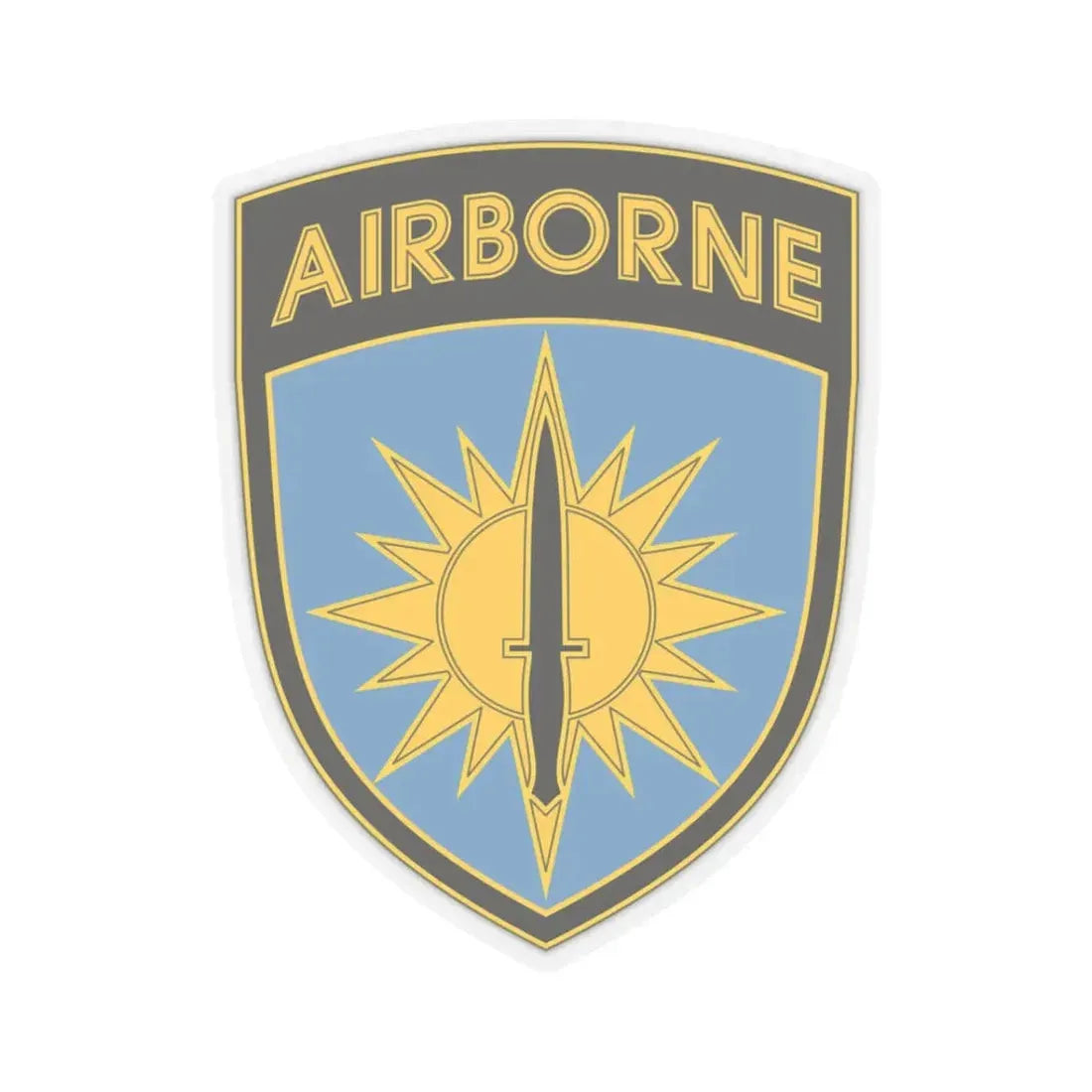 Special Operations Command Pacific 3 (U.S. Army) STICKER Vinyl Kiss-Cut Decal 3 Inch Transparent - The Sticker Space