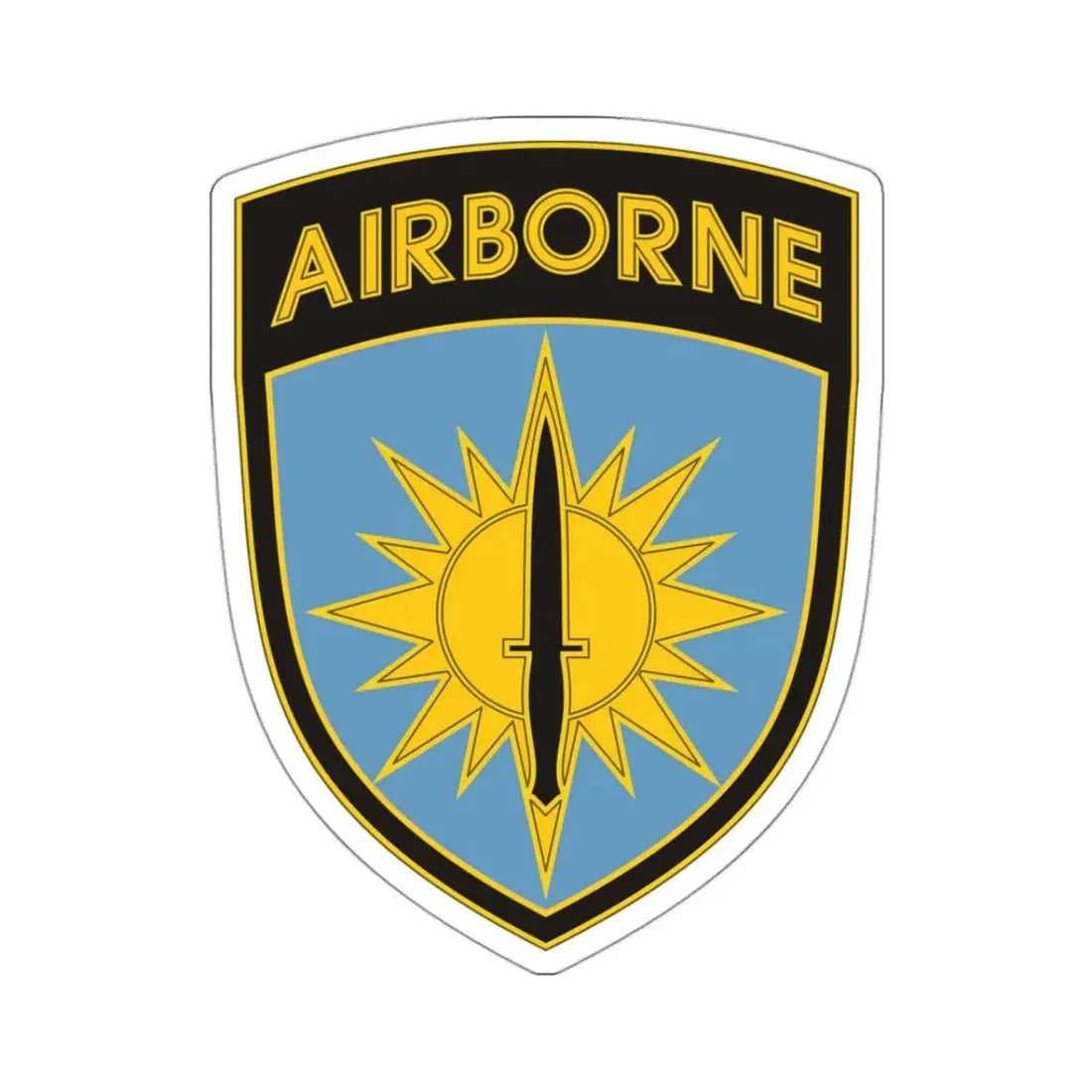 Special Operations Command Pacific 3 (U.S. Army) STICKER Vinyl Kiss-Cut Decal 3 Inch White - The Sticker Space