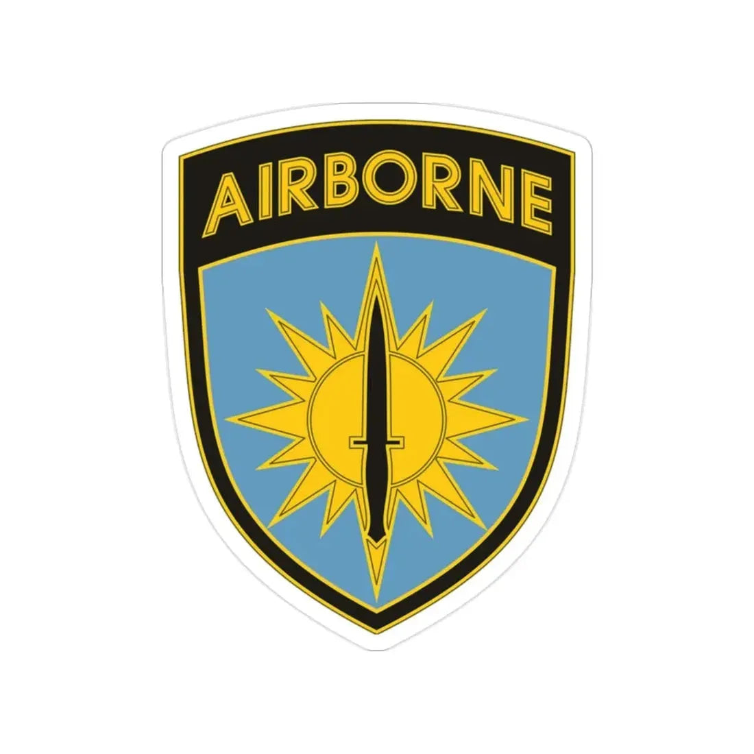 Special Operations Command Pacific 3 (U.S. Army) Transparent STICKER Die-Cut Vinyl Decal 2 Inch - The Sticker Space