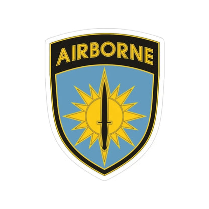 Special Operations Command Pacific 3 (U.S. Army) Transparent STICKER Die-Cut Vinyl Decal 3 Inch - The Sticker Space