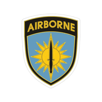 Special Operations Command Pacific 3 (U.S. Army) Transparent STICKER Die-Cut Vinyl Decal 4 Inch - The Sticker Space