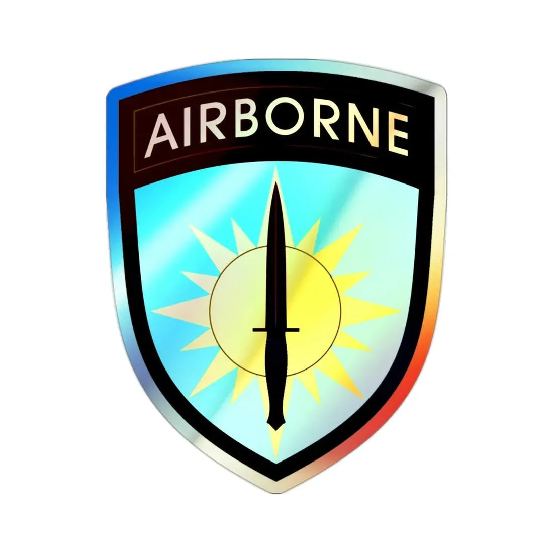 Special Operations Command Pacific (U.S. Army) Holographic STICKER Die-Cut Vinyl Decal 2 Inch Holographic - The Sticker Space