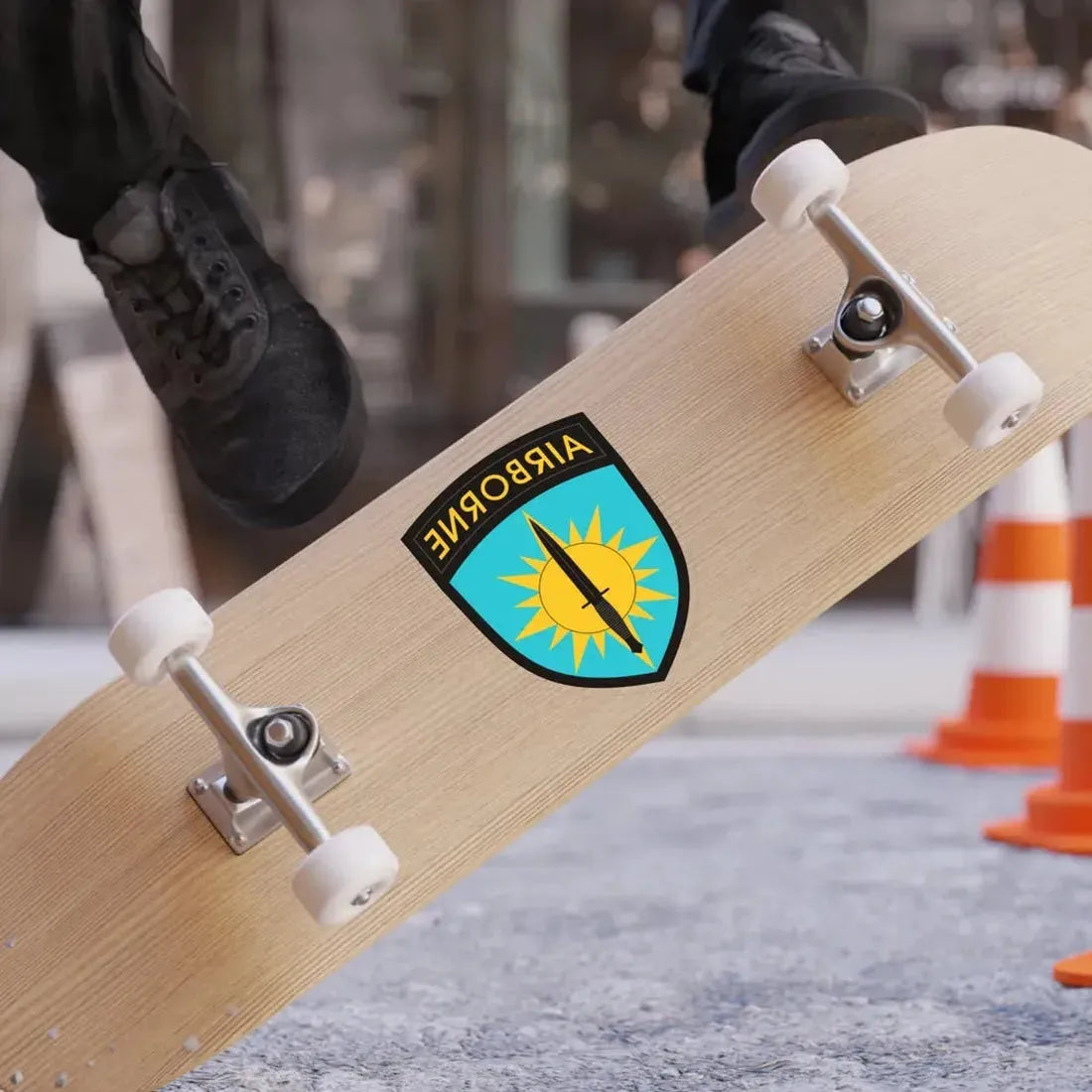 Special Operations Command Pacific (U.S. Army) REVERSE PRINT Transparent Die-Cut STICKER - The Sticker Space