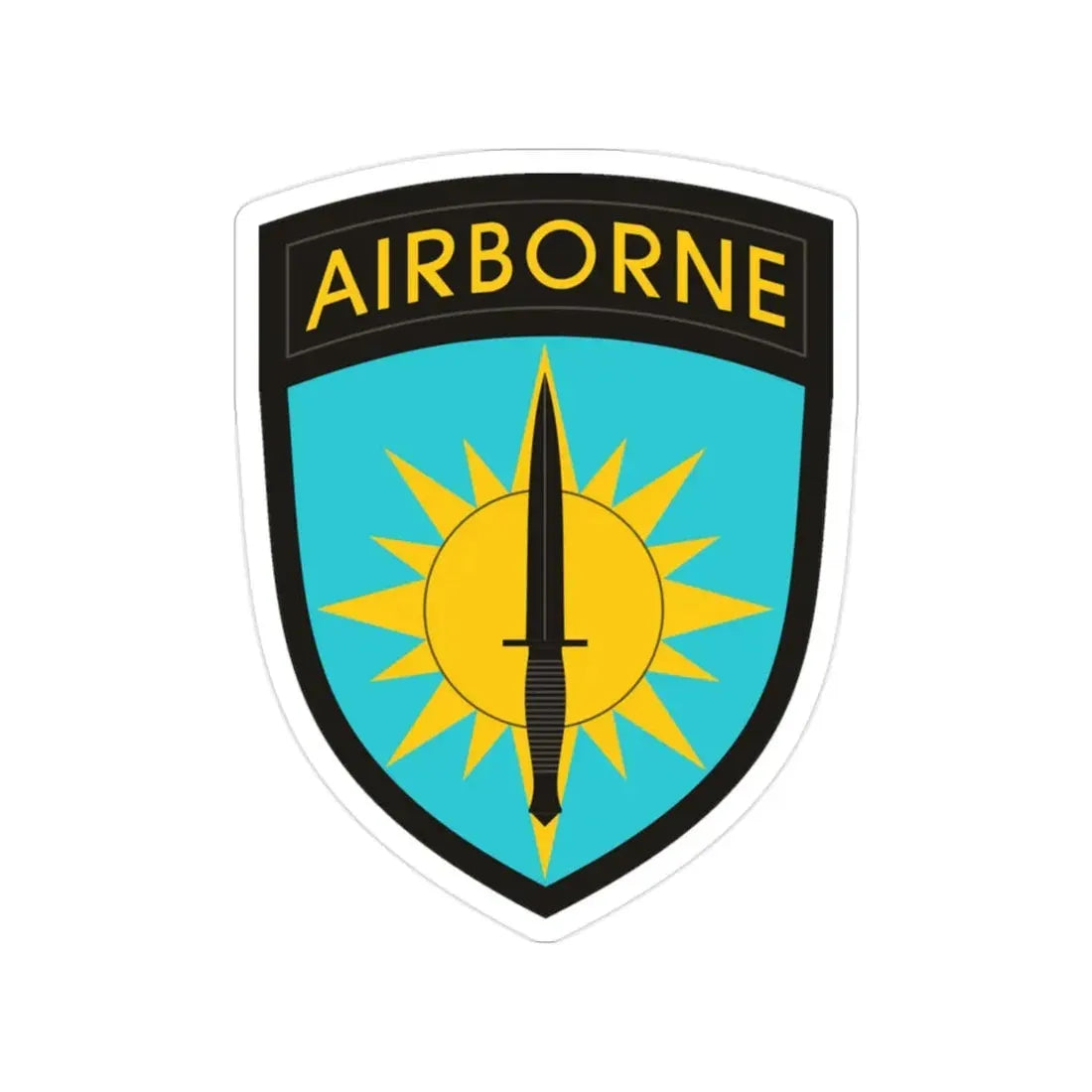 Special Operations Command Pacific (U.S. Army) Transparent STICKER Die-Cut Vinyl Decal 2 Inch - The Sticker Space