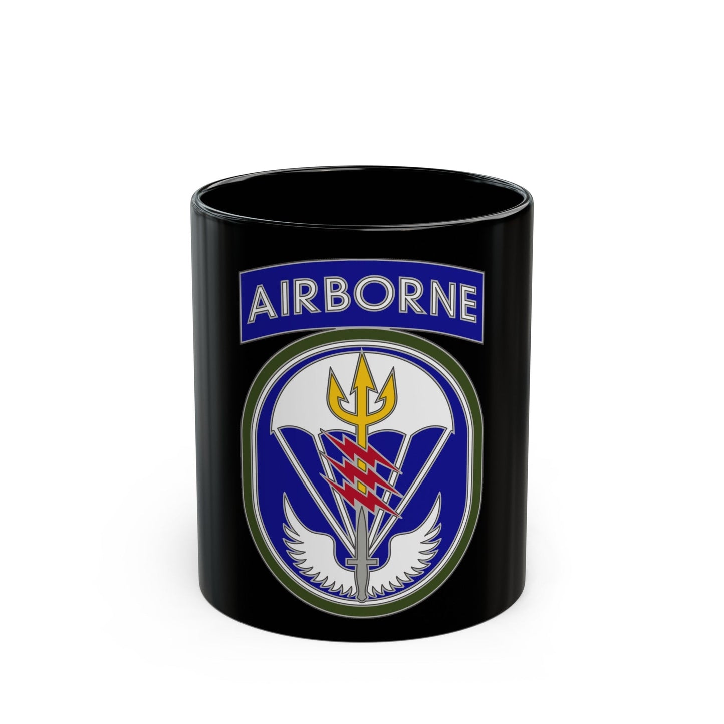 Special Operations Command South (U.S. Army) Black Coffee Mug-11oz-The Sticker Space