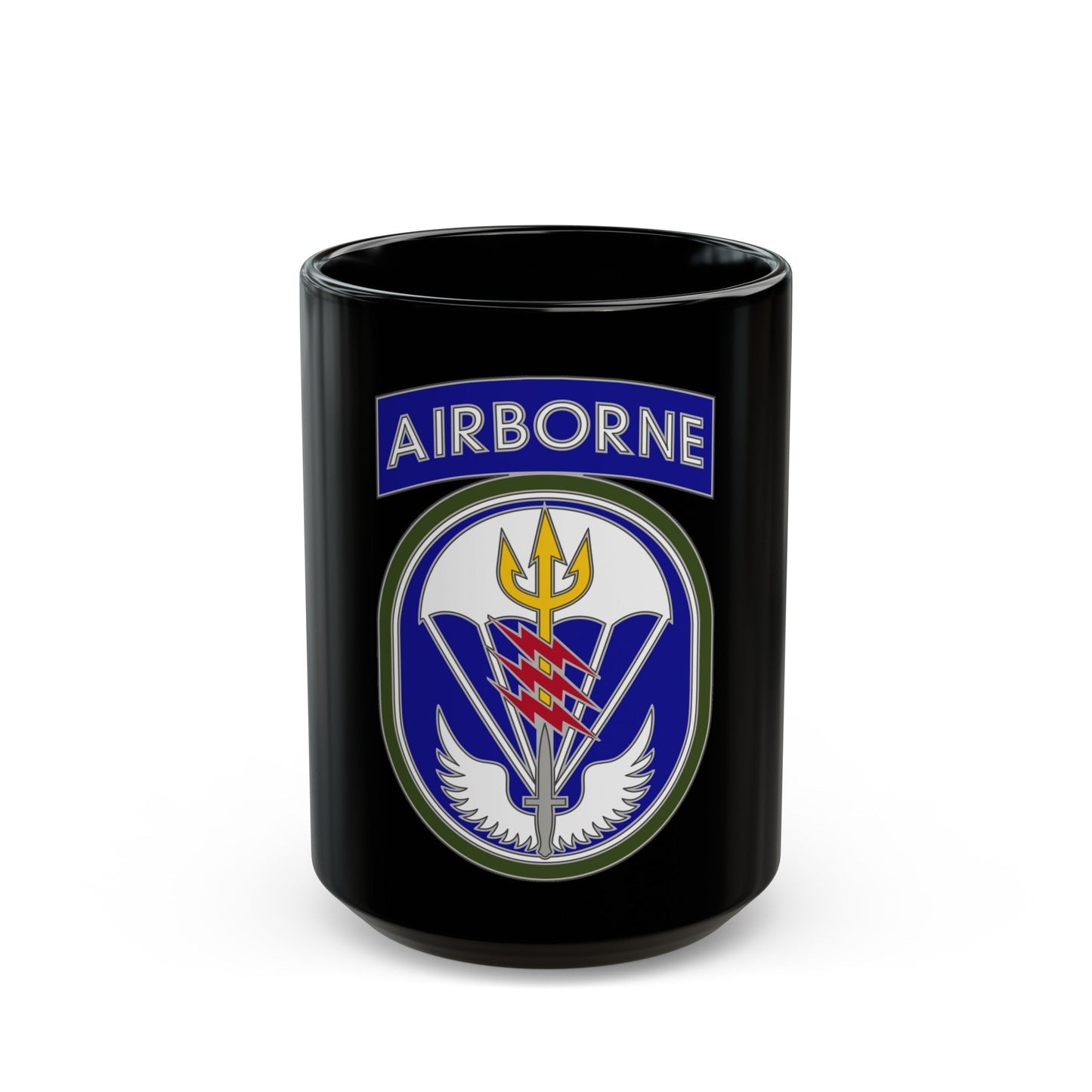 Special Operations Command South (U.S. Army) Black Coffee Mug-15oz-The Sticker Space