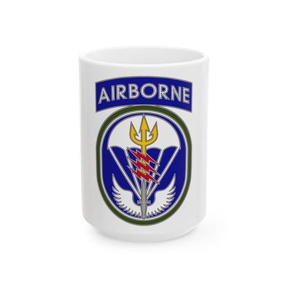 Special Operations Command South (U.S. Army) White Coffee Mug-15oz-The Sticker Space