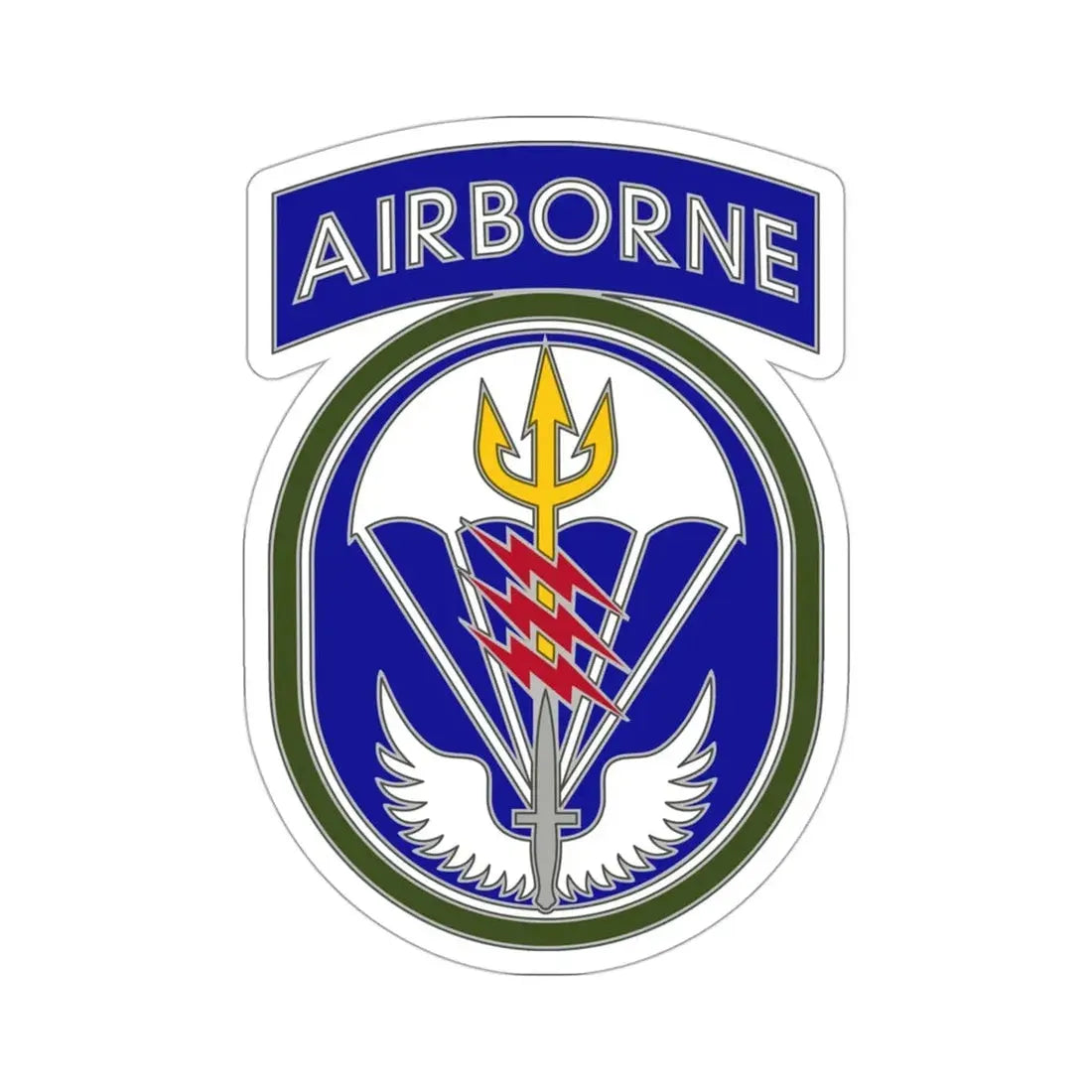 Special Operations Command South (U.S. Army) STICKER Vinyl Die-Cut Decal 3 Inch - The Sticker Space