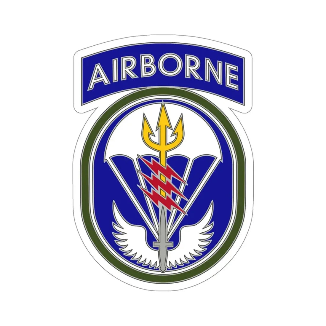 Special Operations Command South (U.S. Army) STICKER Vinyl Die-Cut Decal 4 Inch - The Sticker Space