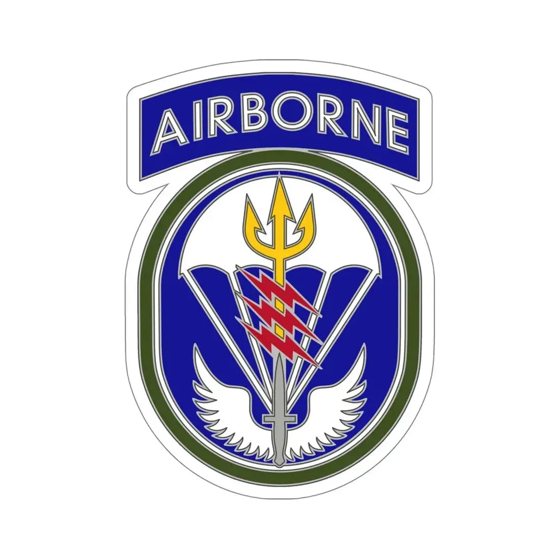 Special Operations Command South (U.S. Army) STICKER Vinyl Die-Cut Decal 6 Inch - The Sticker Space