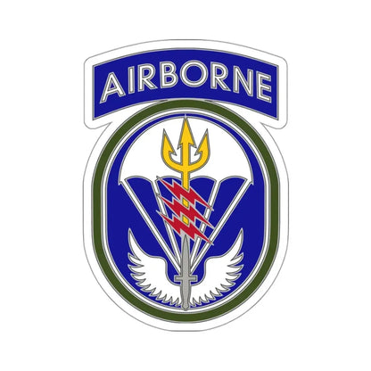 Special Operations Command South (U.S. Army) STICKER Vinyl Kiss-Cut Decal 3 Inch White - The Sticker Space