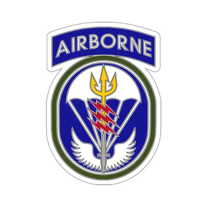 Special Operations Command South (U.S. Army) STICKER Vinyl Kiss-Cut Decal 4 Inch White - The Sticker Space