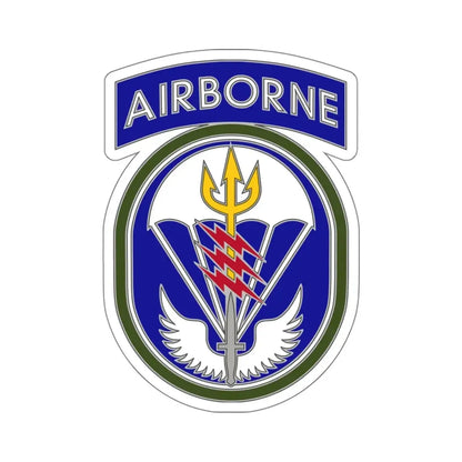 Special Operations Command South (U.S. Army) STICKER Vinyl Kiss-Cut Decal 6 Inch White - The Sticker Space