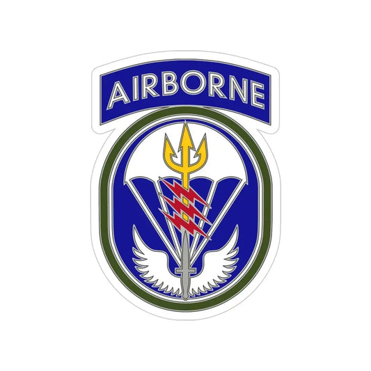 Special Operations Command South (U.S. Army) Transparent STICKER Die-Cut Vinyl Decal 6 Inch - The Sticker Space