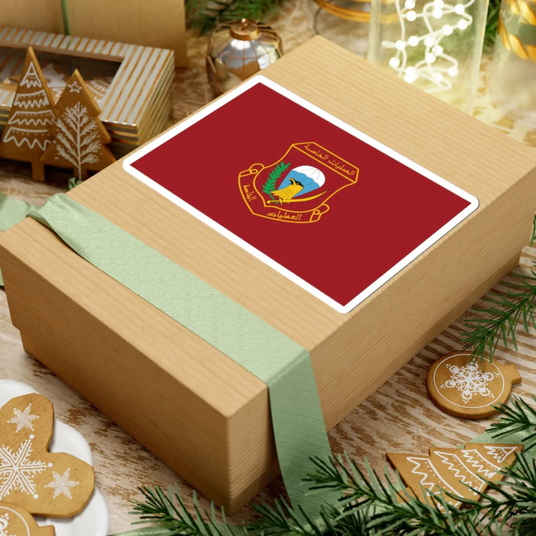 Special Operations Iraq Flag (Iraq) STICKER Vinyl Kiss-Cut Decal - The Sticker Space