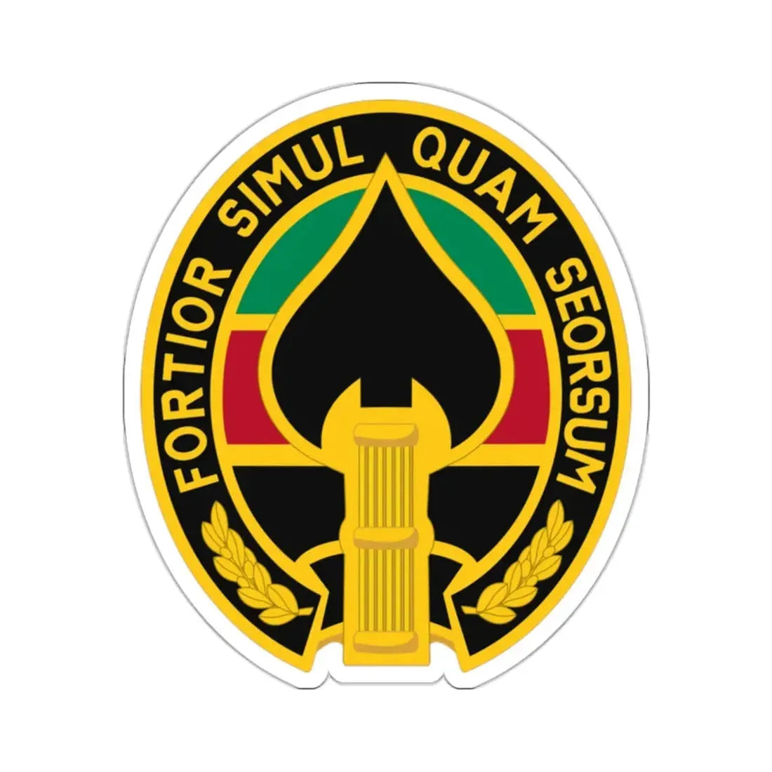 Special Operations Joint Task Force Afghanistan 3 (U.S. Army) STICKER Vinyl Kiss-Cut Decal 2 Inch White - The Sticker Space