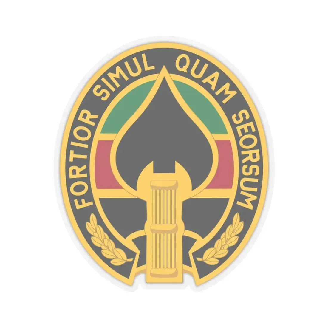 Special Operations Joint Task Force Afghanistan 3 (U.S. Army) STICKER Vinyl Kiss-Cut Decal 3 Inch Transparent - The Sticker Space