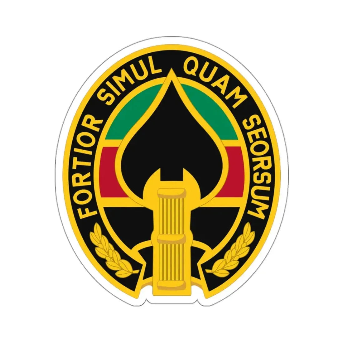 Special Operations Joint Task Force Afghanistan 3 (U.S. Army) STICKER Vinyl Kiss-Cut Decal 3 Inch White - The Sticker Space