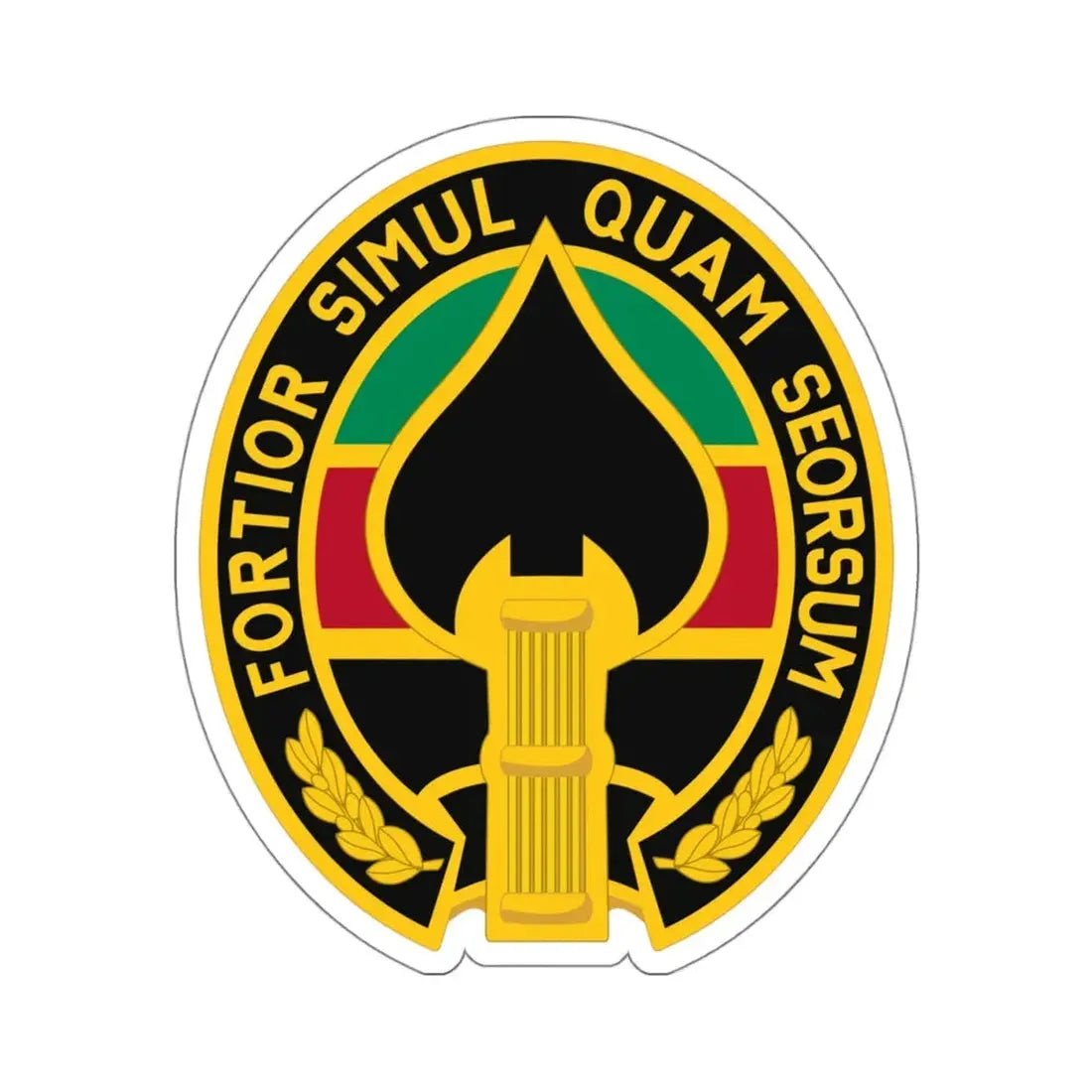 Special Operations Joint Task Force Afghanistan 3 (U.S. Army) STICKER Vinyl Kiss-Cut Decal 4 Inch White - The Sticker Space