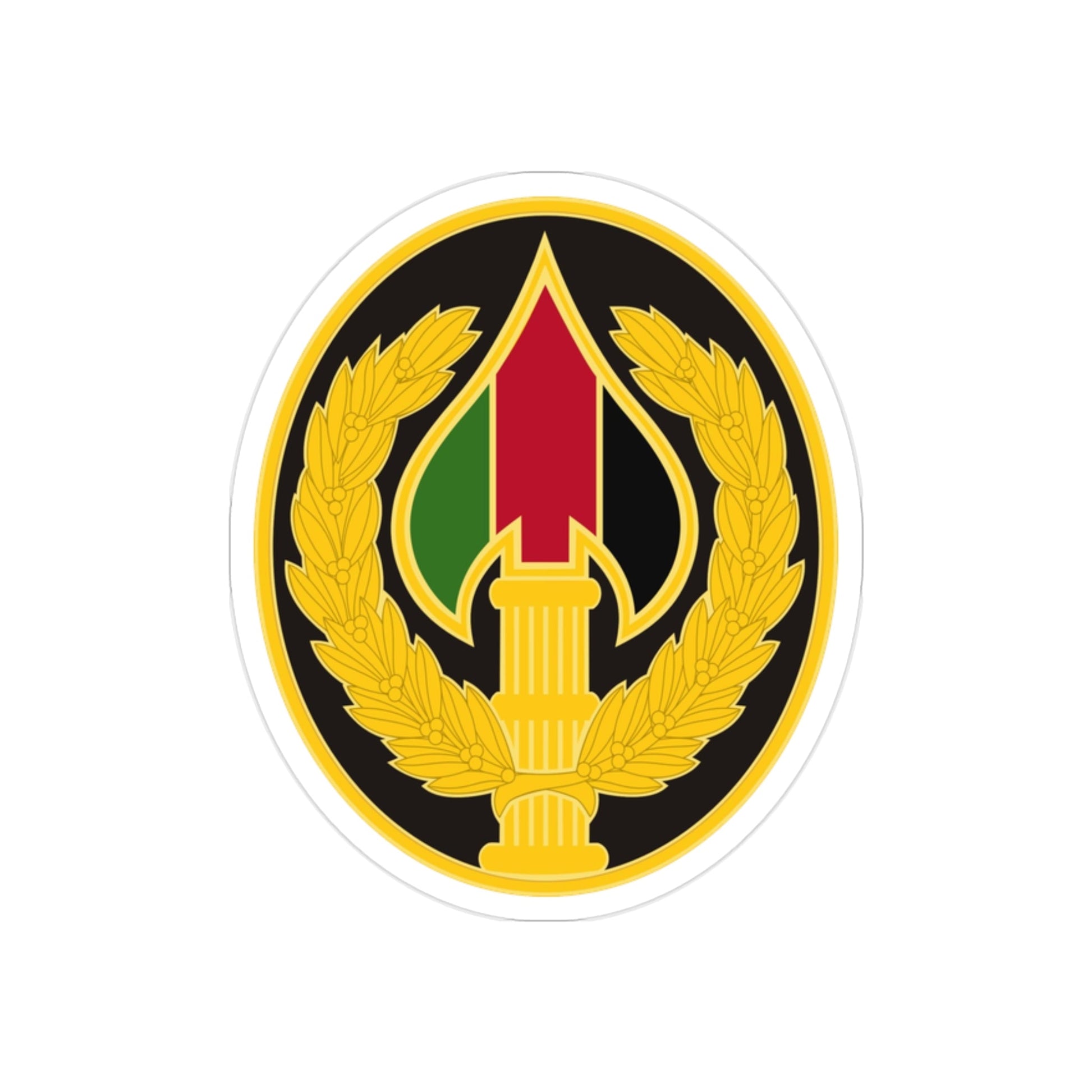 Special Operations Joint Task ForceAfghanistan 2 (U.S. Army) REVERSE PRINT Transparent STICKER-2" × 2"-The Sticker Space