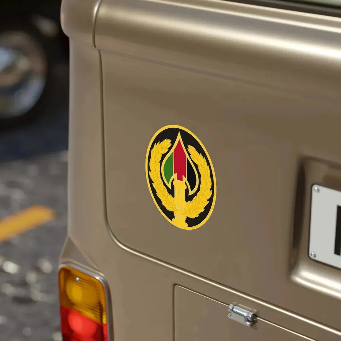 Special Operations Joint Task ForceAfghanistan 2 (U.S. Army) REVERSE PRINT Transparent Die-Cut STICKER - The Sticker Space