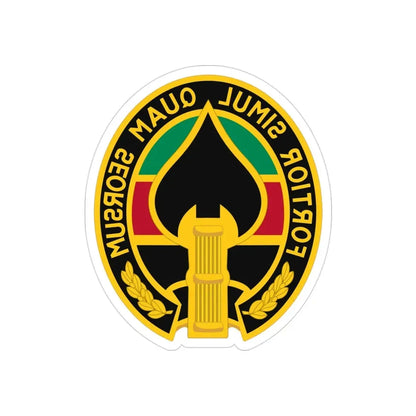 Special Operations Joint Task ForceAfghanistan 3 (U.S. Army) REVERSE PRINT Transparent Die-Cut STICKER 3 Inch Die-Cut Transparent - The Sticker Space