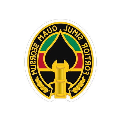 Special Operations Joint Task ForceAfghanistan 3 (U.S. Army) REVERSE PRINT Transparent Die-Cut STICKER 4 Inch Die-Cut Transparent - The Sticker Space