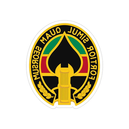 Special Operations Joint Task ForceAfghanistan 3 (U.S. Army) REVERSE PRINT Transparent Die-Cut STICKER 5 Inch Die-Cut Transparent - The Sticker Space