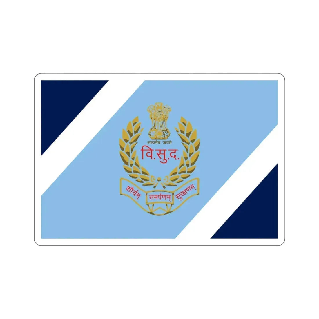 Special Protection Group Flag (SPG) (India) STICKER Vinyl Die-Cut Decal 4 Inch - The Sticker Space