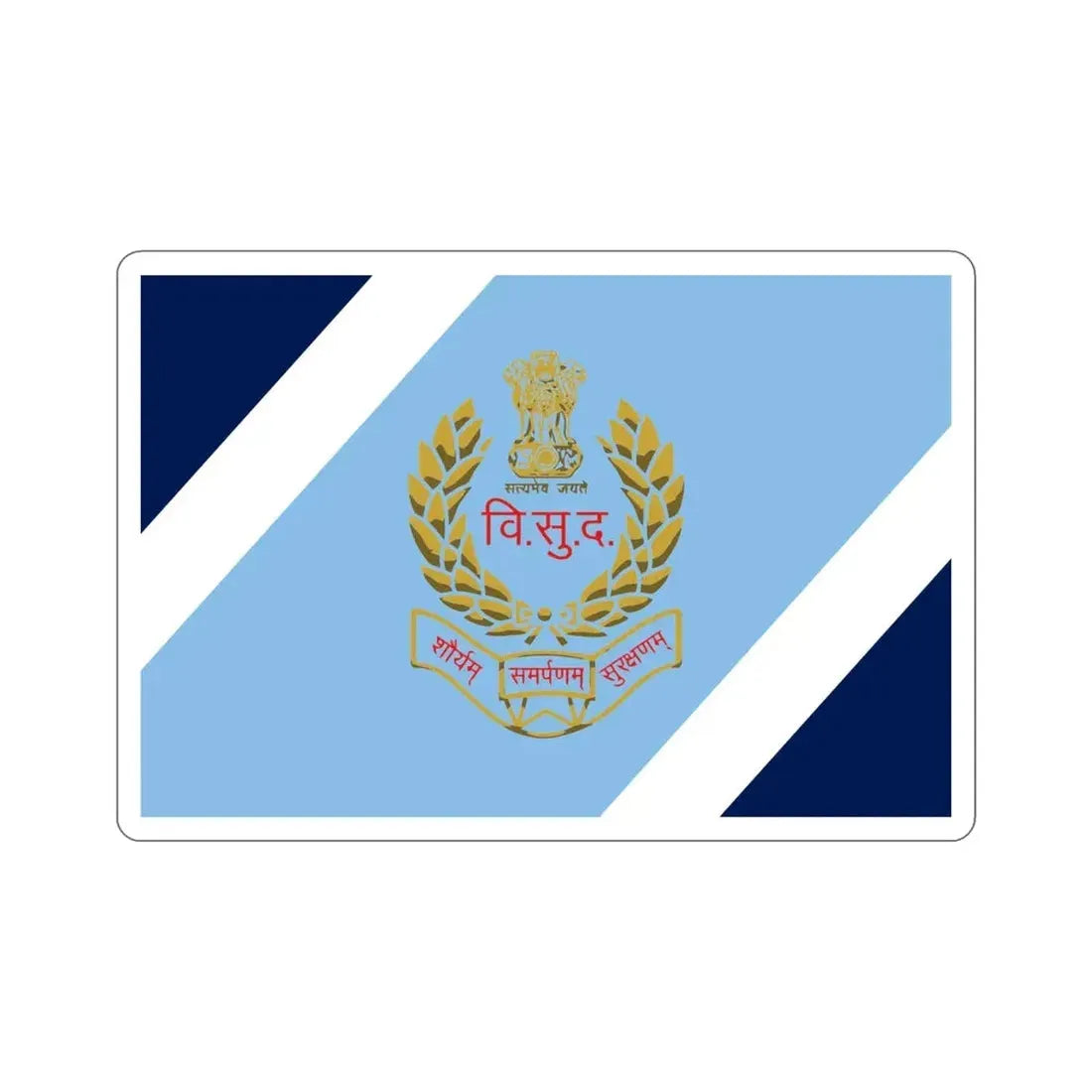 Special Protection Group Flag (SPG) (India) STICKER Vinyl Die-Cut Decal 6 Inch - The Sticker Space