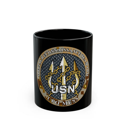 Special Reconnaissance Team 2 (U.S. Navy) Black Coffee Mug-11oz-The Sticker Space