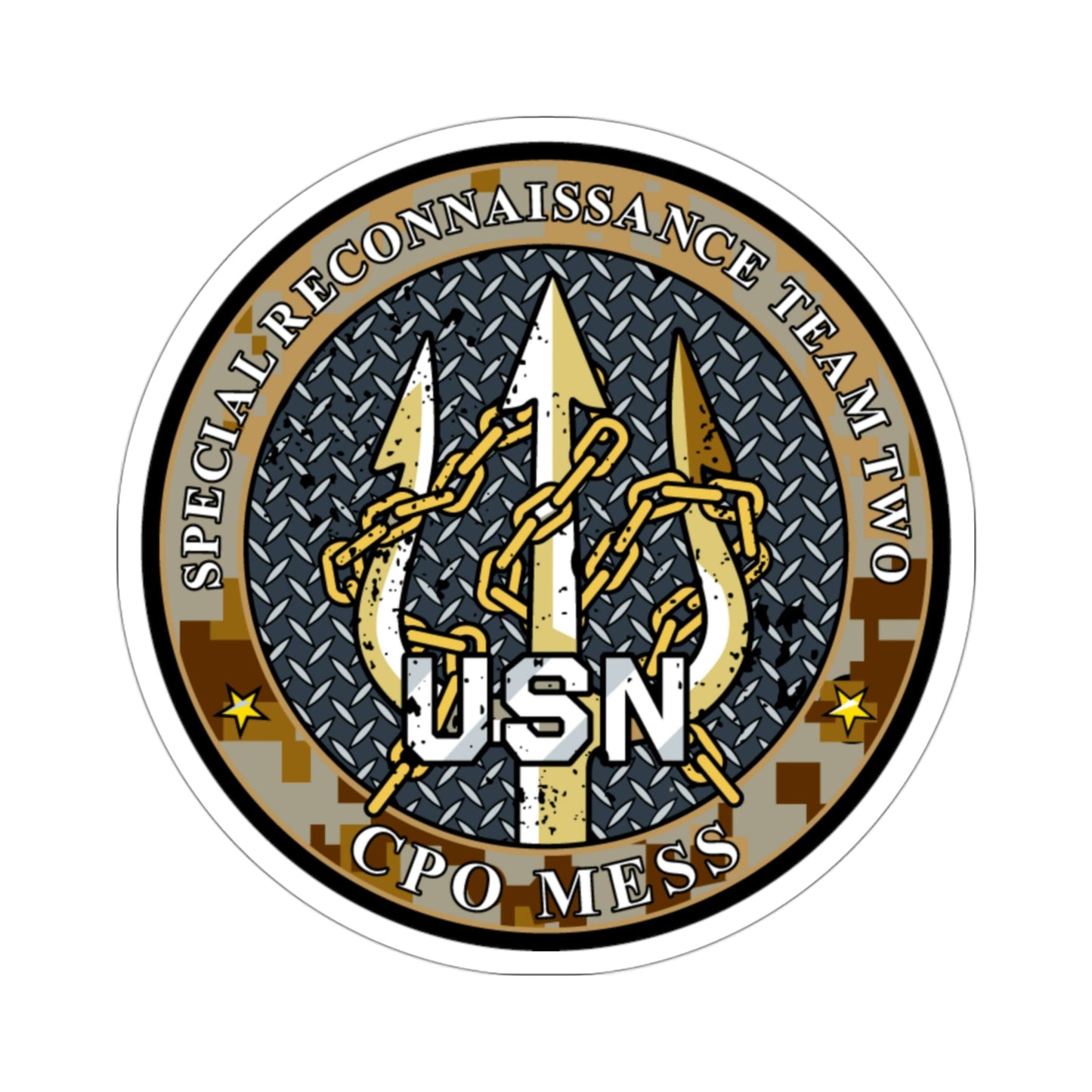 Special Reconnaissance Team 2 (U.S. Navy) STICKER Vinyl Die-Cut Decal-3 Inch-The Sticker Space