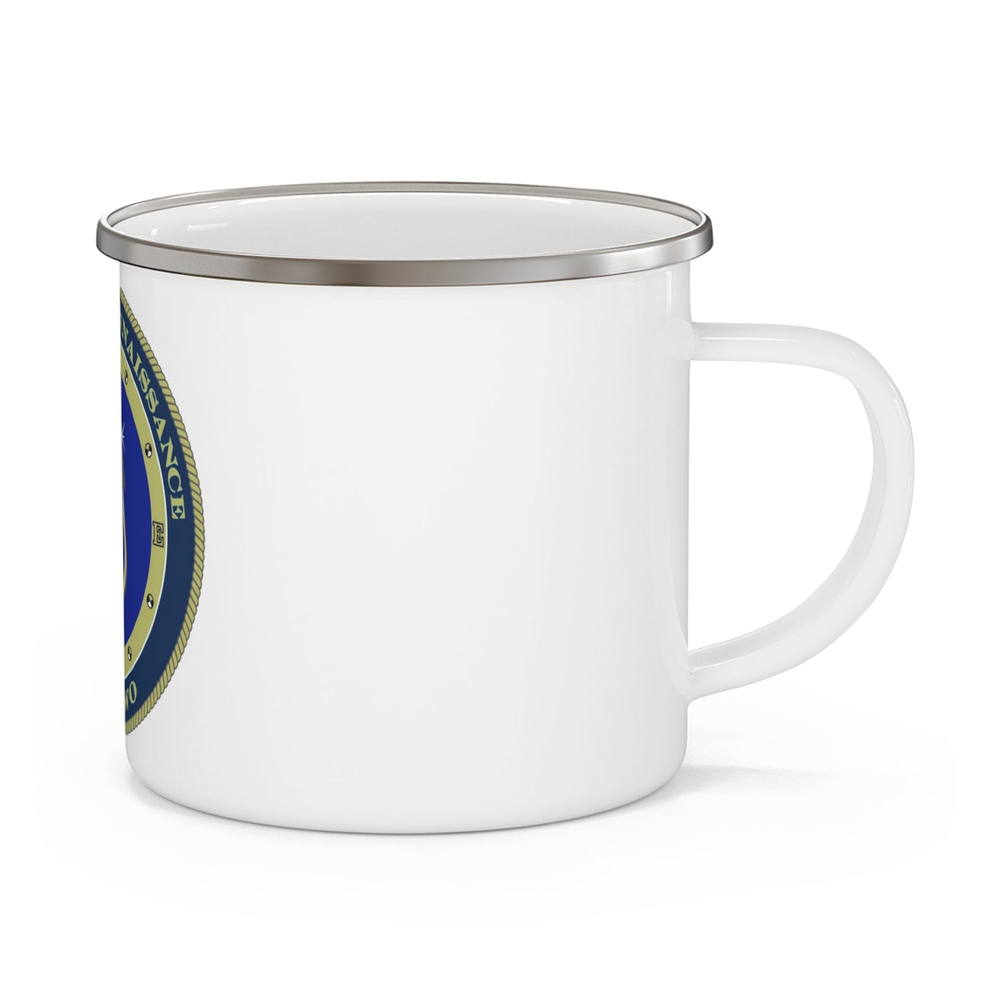 Special Reconnaissance Team Two SRT 2 (U.S. Navy) Enamel Mug 12oz-12oz-The Sticker Space