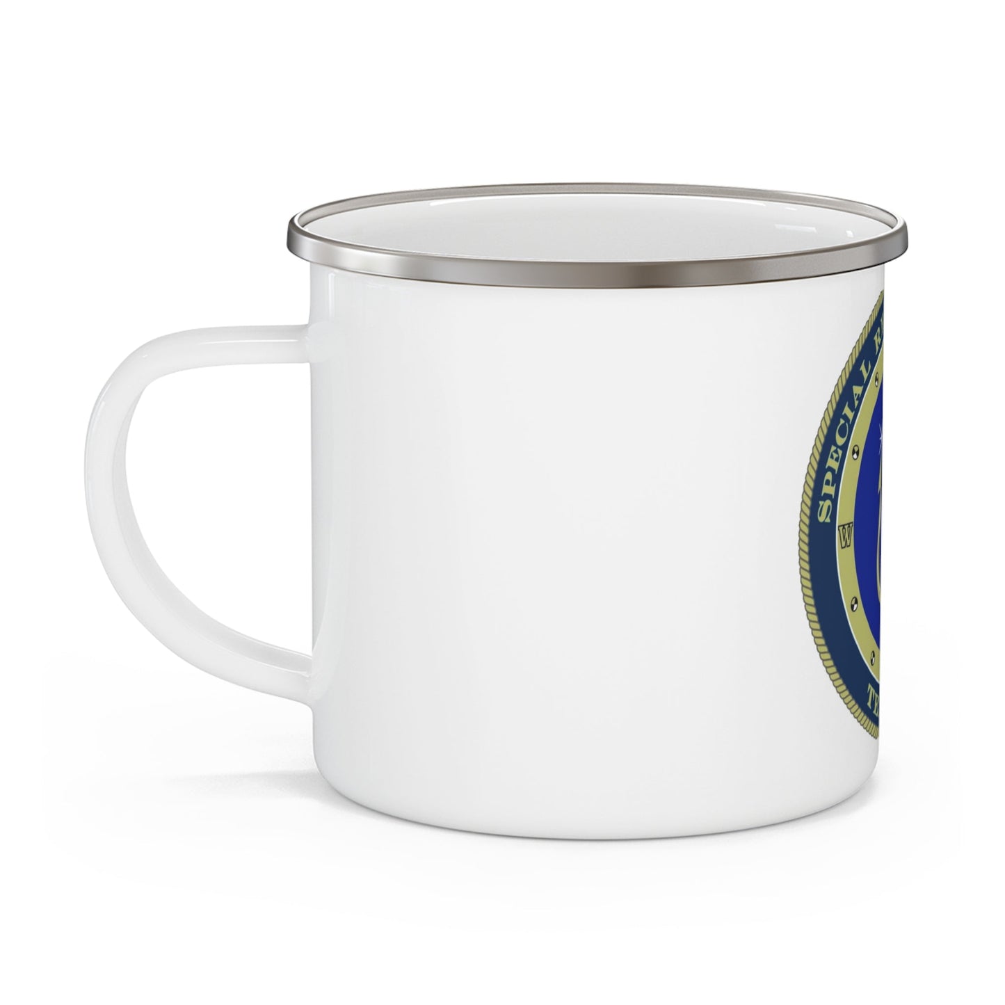 Special Reconnaissance Team Two SRT 2 (U.S. Navy) Enamel Mug 12oz-12oz-The Sticker Space