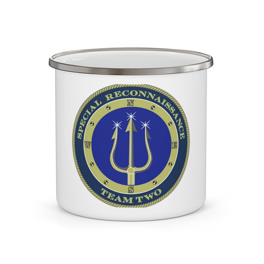 Special Reconnaissance Team Two SRT 2 (U.S. Navy) Enamel Mug 12oz-12oz-The Sticker Space