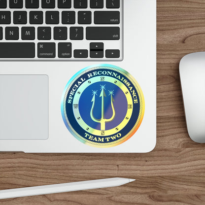 Special Reconnaissance Team Two SRT 2 (U.S. Navy) Holographic STICKER Die-Cut Vinyl Decal-The Sticker Space