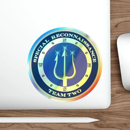 Special Reconnaissance Team Two SRT 2 (U.S. Navy) Holographic STICKER Die-Cut Vinyl Decal-The Sticker Space