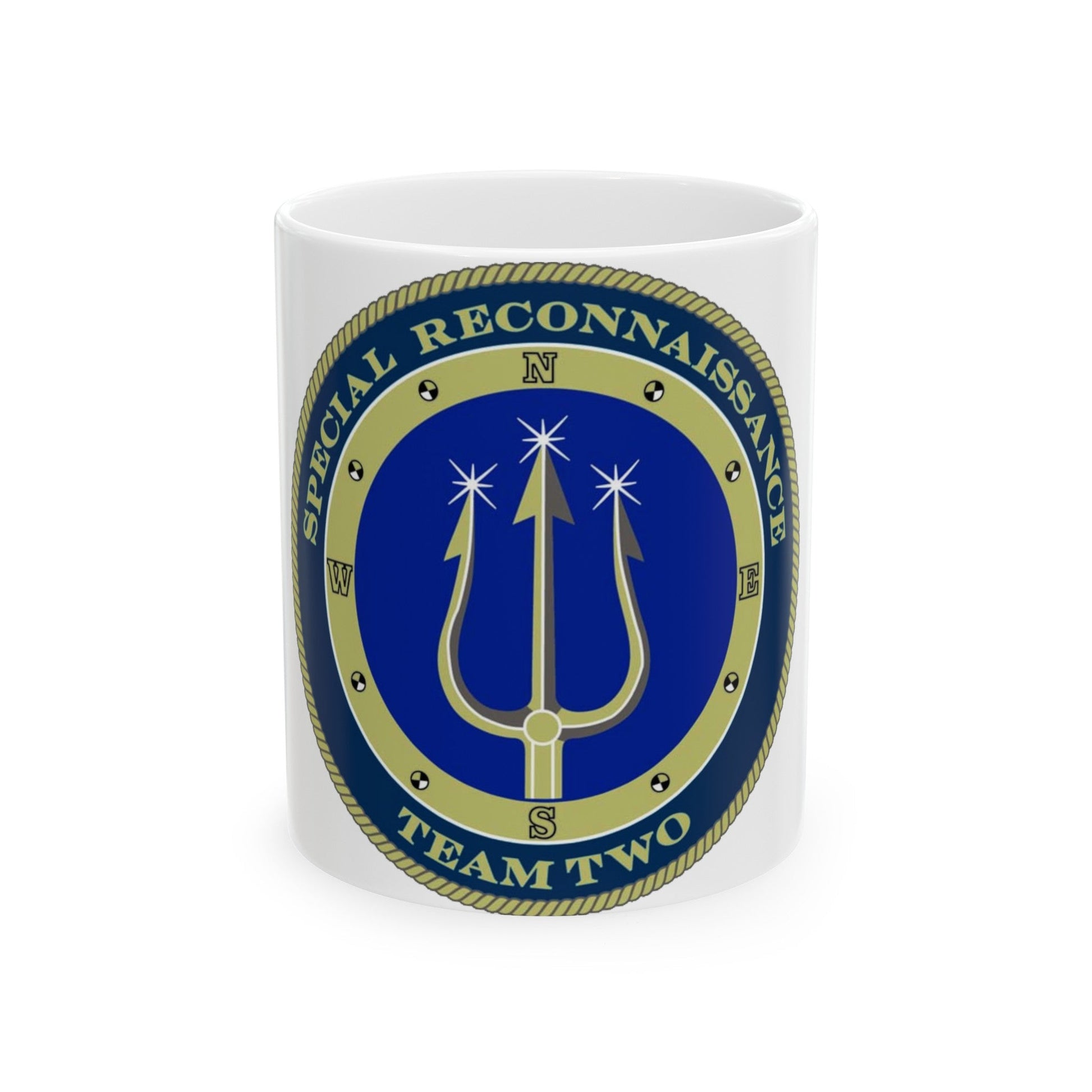 Special Reconnaissance Team Two SRT 2 (U.S. Navy) White Coffee Mug-11oz-The Sticker Space