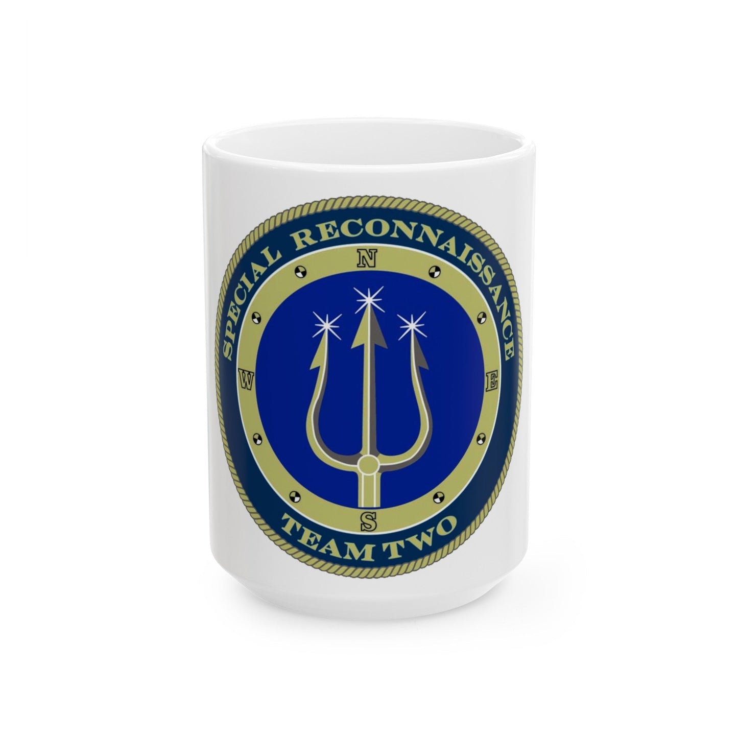 Special Reconnaissance Team Two SRT 2 (U.S. Navy) White Coffee Mug-15oz-The Sticker Space