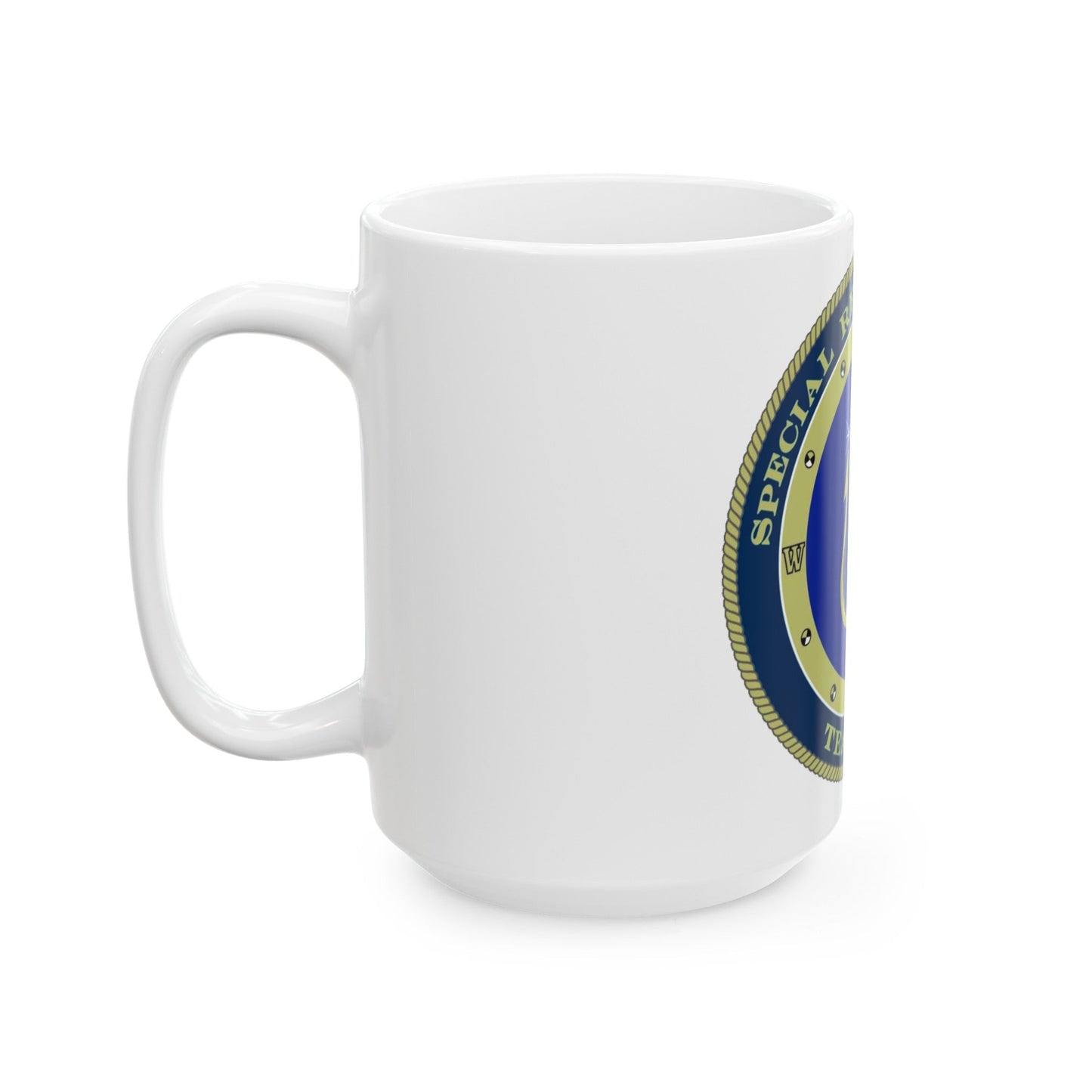 Special Reconnaissance Team Two SRT 2 (U.S. Navy) White Coffee Mug-The Sticker Space